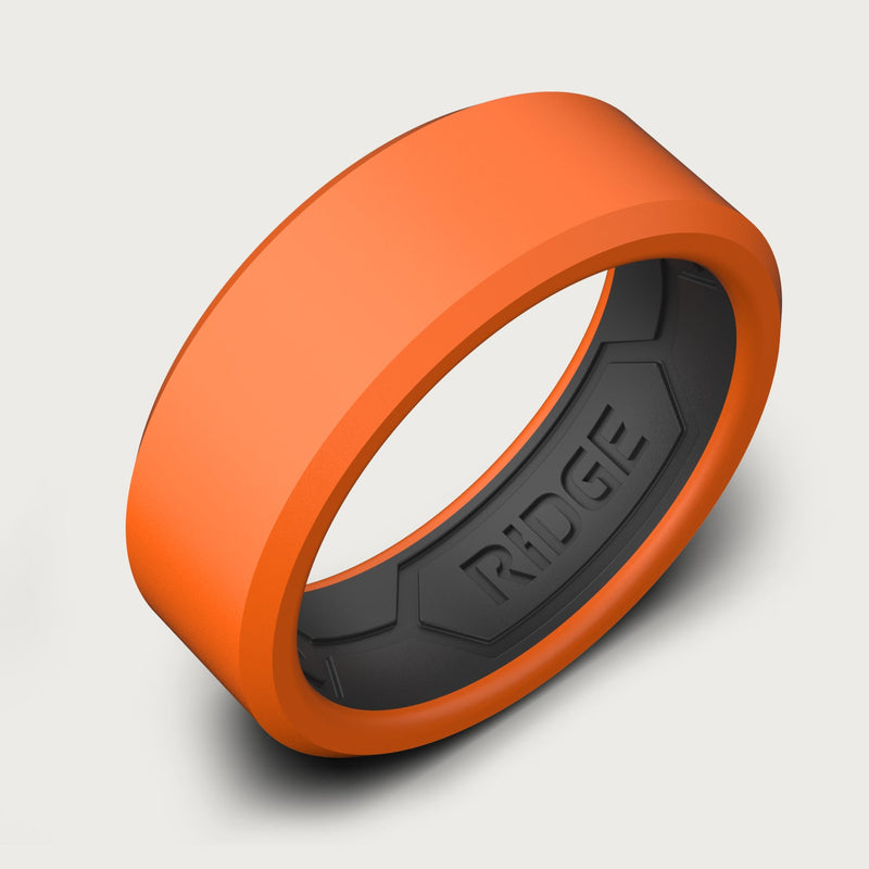 8 mm Silikonring-Set - Basecamp Orange