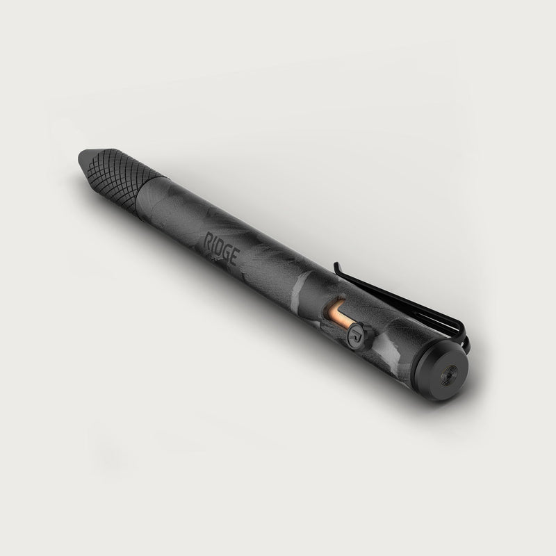 Ridge Bolt-Action-Kugelschreiber - Forged Carbon