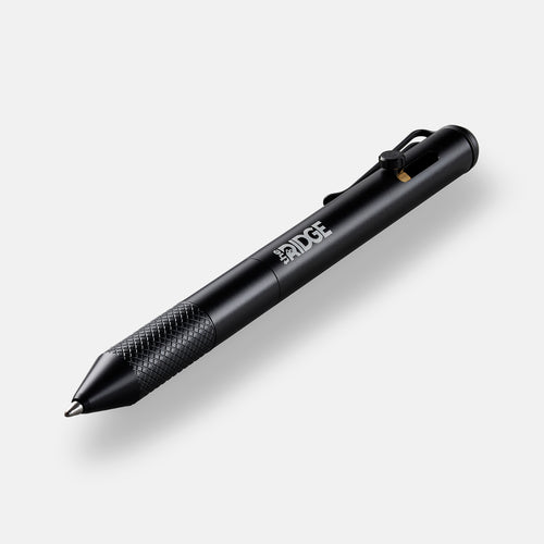 Ridge Bolt Action Pen - Royal Black