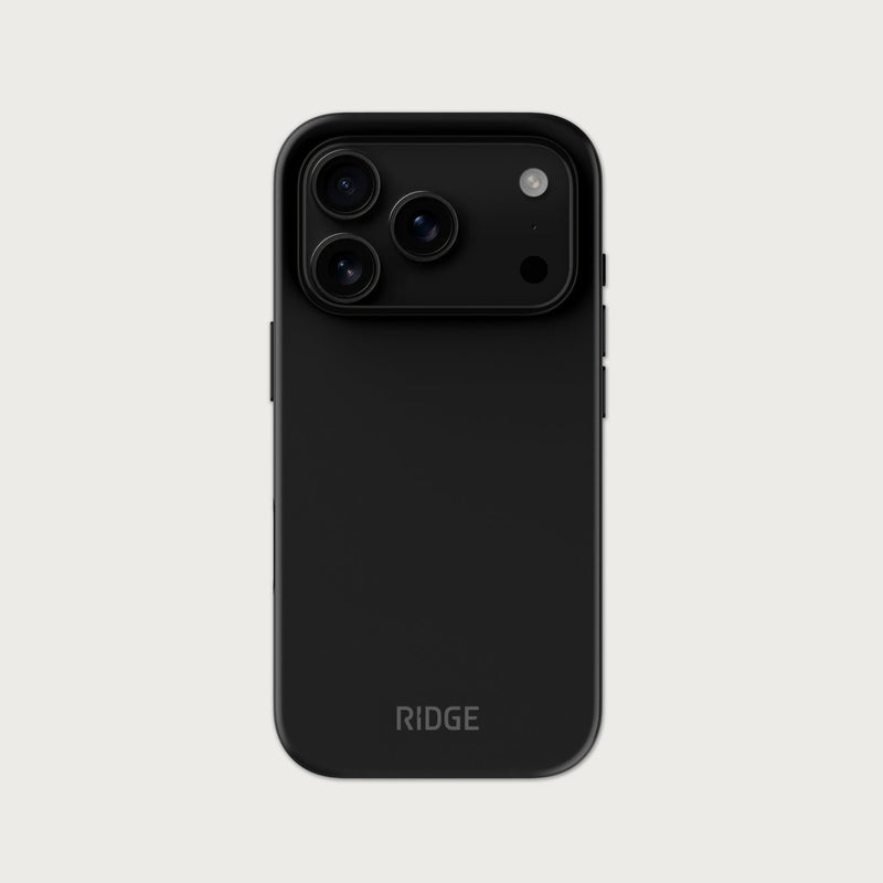 Ridge Phone Case - iPhone 18 Pro - Matte Black