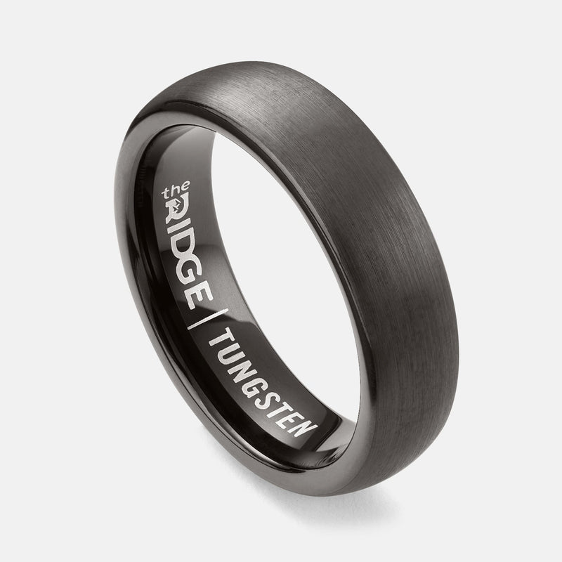 6 mm abgerundetes Ring-Set - Gunmetal