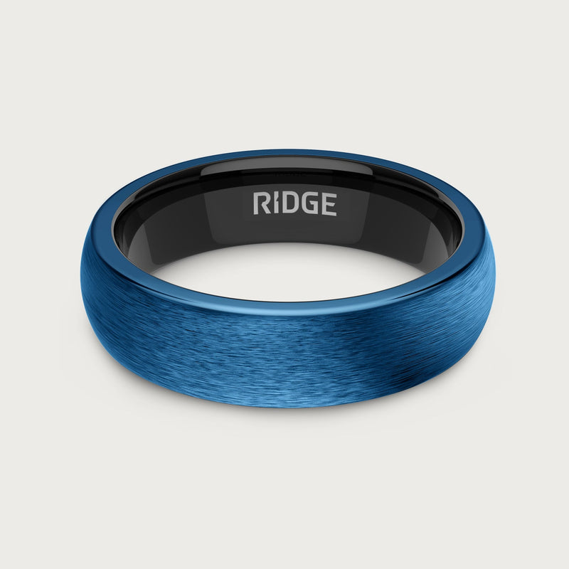 6 mm abgerundetes Ring-Set - Alpine Navy