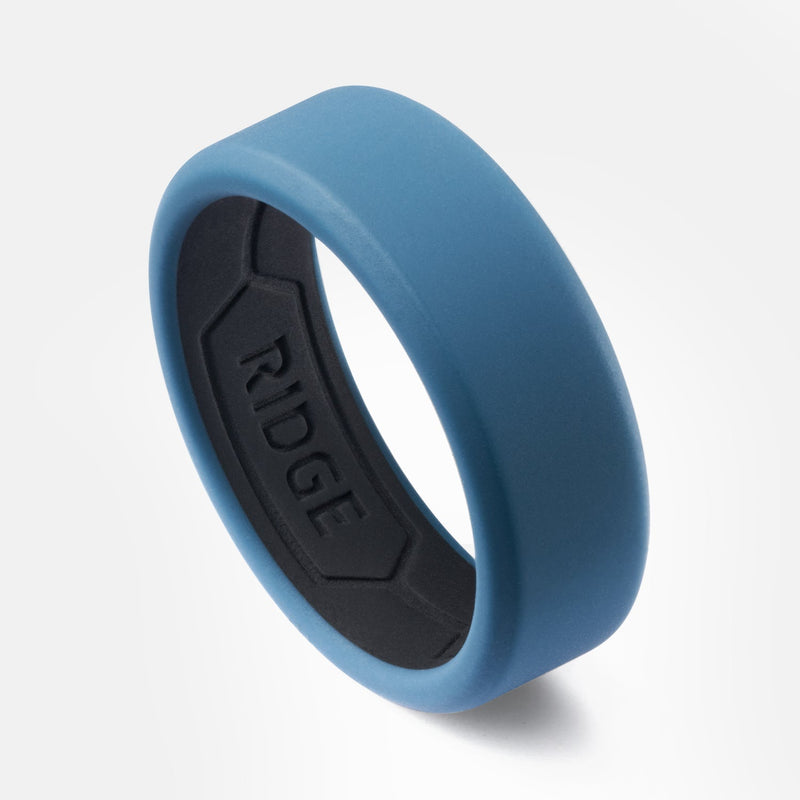 8 mm Silikonring-Set - Alpine Navy