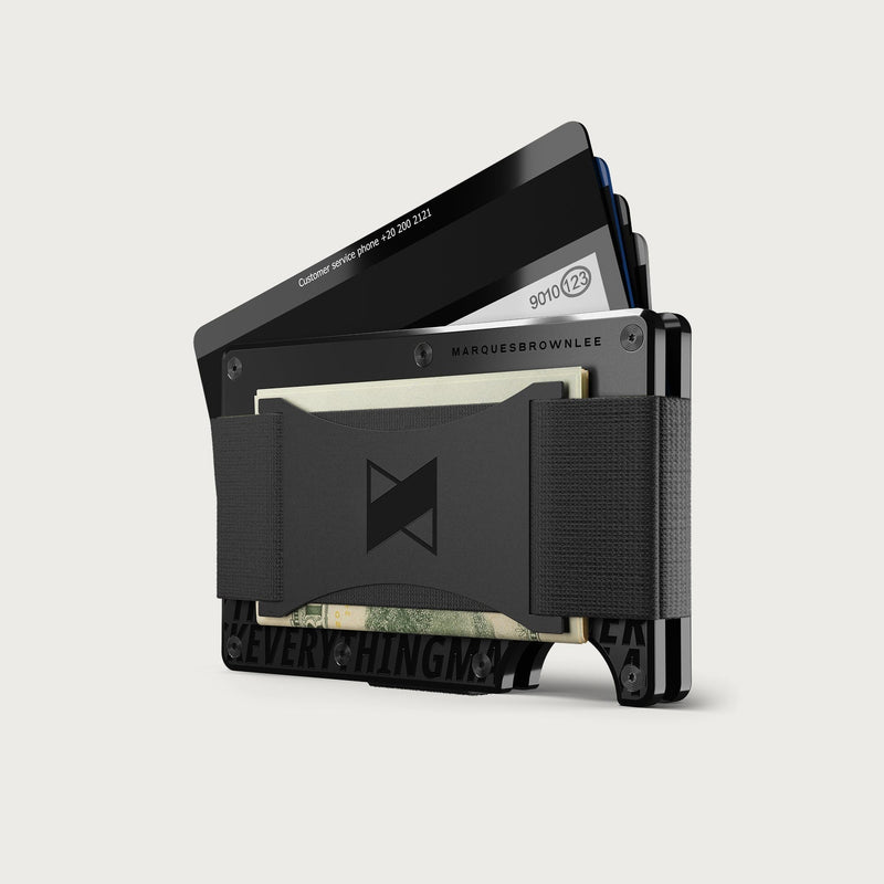 Ridge Portemonnaie - MatteBlackEverything