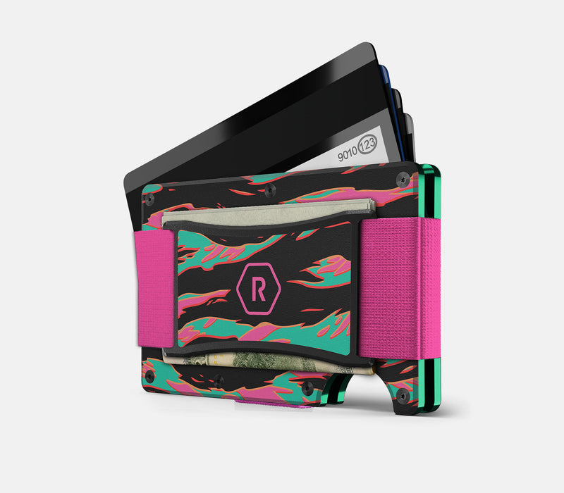 Ridge Portemonnaie für MagSafe - Neon Tiger