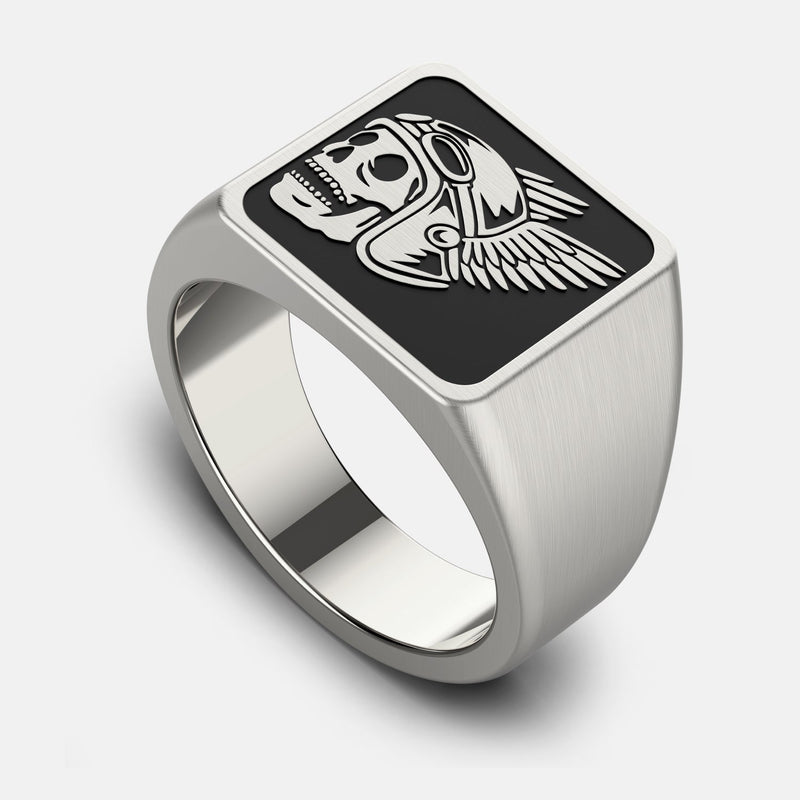 Godspeed-Siegelring - Platinum