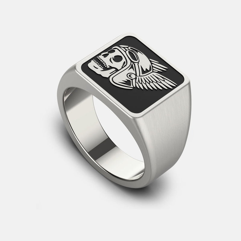 Godspeed-Siegelring - Platinum