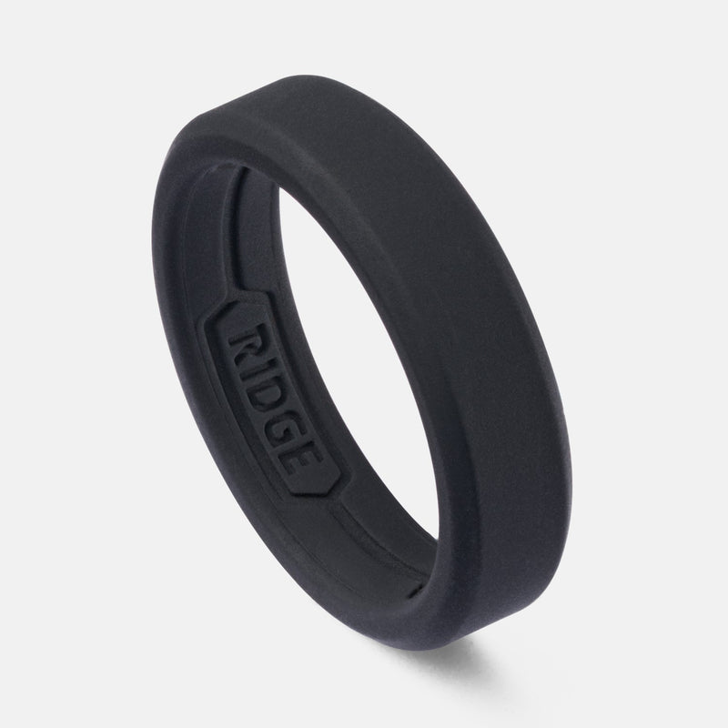 6 mm Silikonring-Set - Royal Black