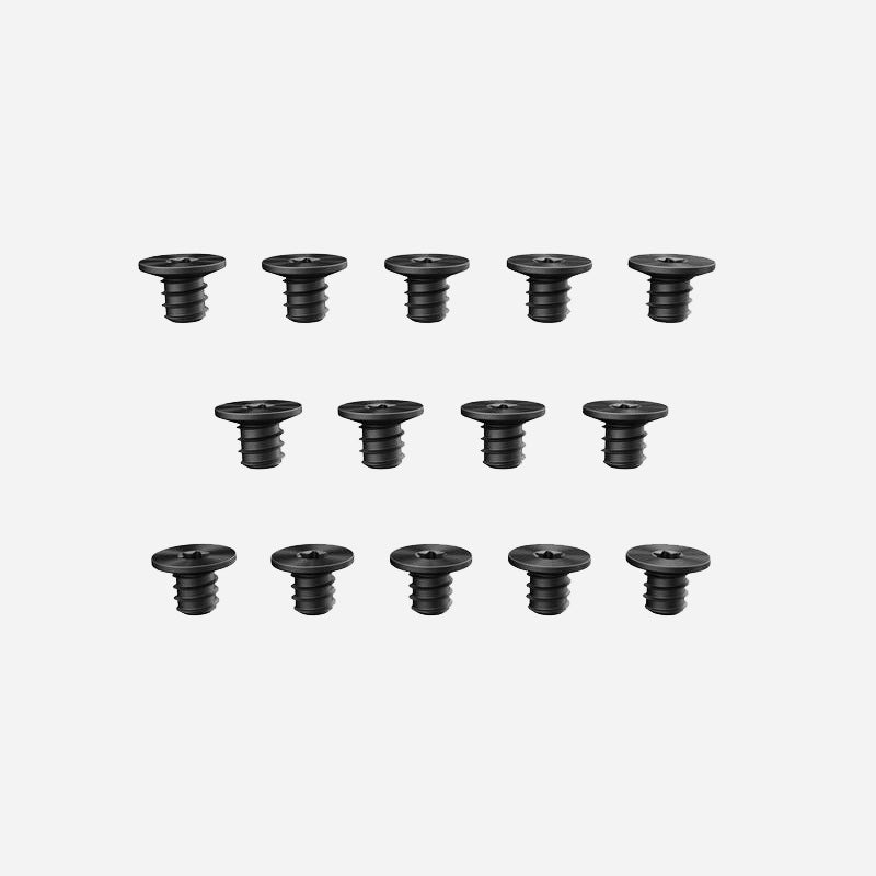 7 black screws