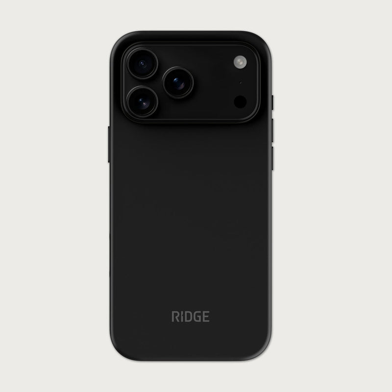 Ridge Phone Case - iPhone 18 Pro Max - Matte Black