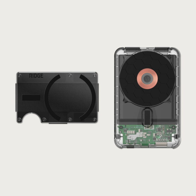 Ridge Wallet for MagSafe + Power Bank - Phantom