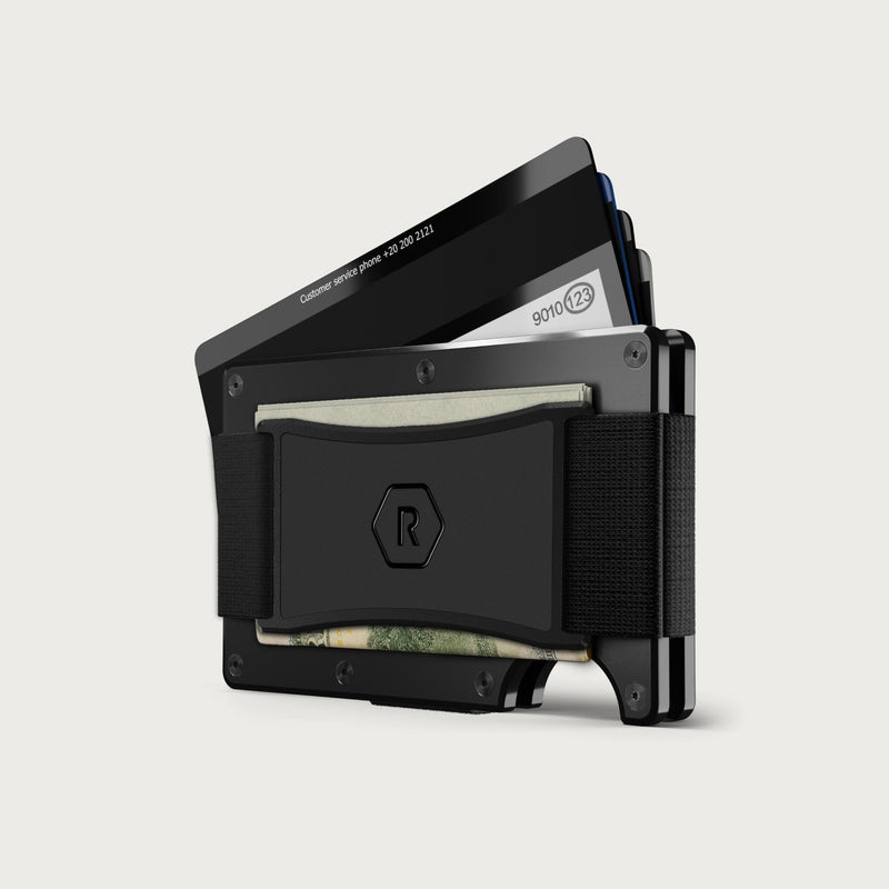 Ridge Wallet + Power Bank + KeyCase - Royal Black + Matte Black + Royal Black — image 2